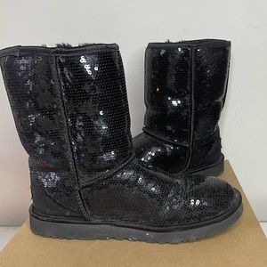 UGG Classic Short Sequin Boots